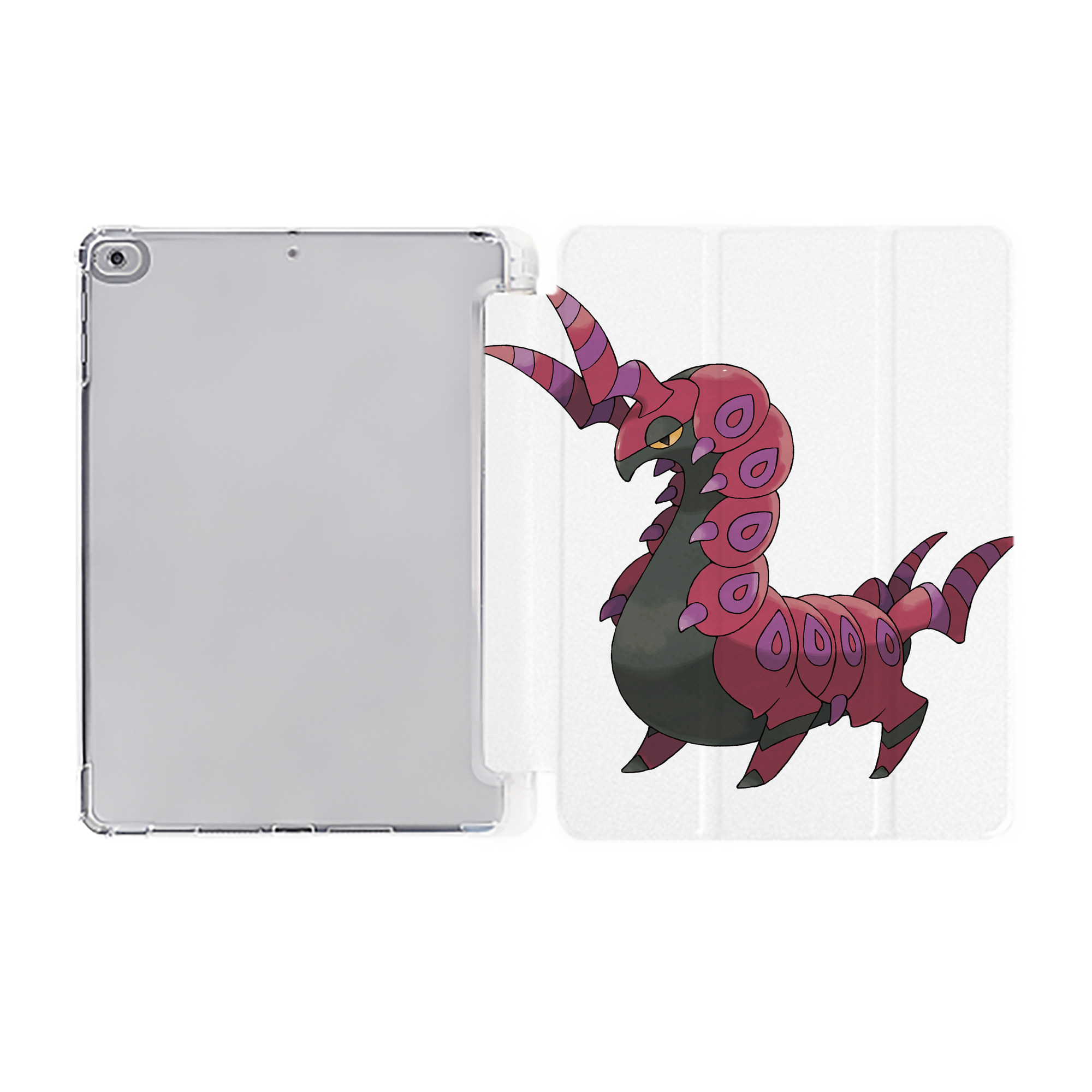 （画像用） ポケットモンスター Pokémon IPad ケース ペン収納付き 三つ折りスタンド PUレザー×シリコン 対応機種9.5/10.5/10.9インチ